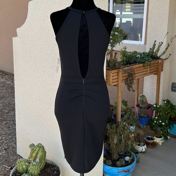Forever 21 Hidden Label Black Knit Party Dress Women Size Small - Picture 7 of 12